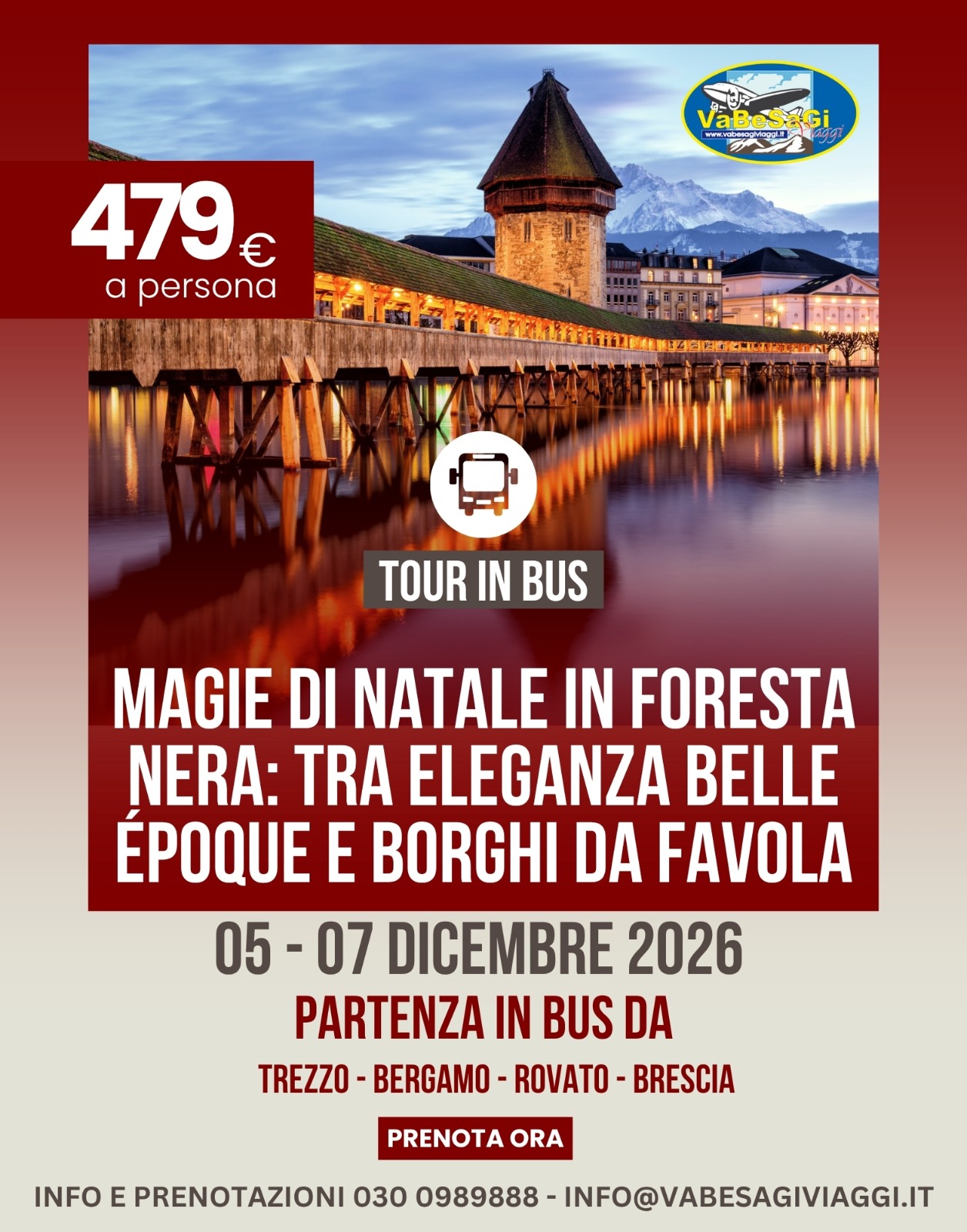 Magie di Natale in Foresta Nera - Tra eleganza Belle Époque e borghi da favola